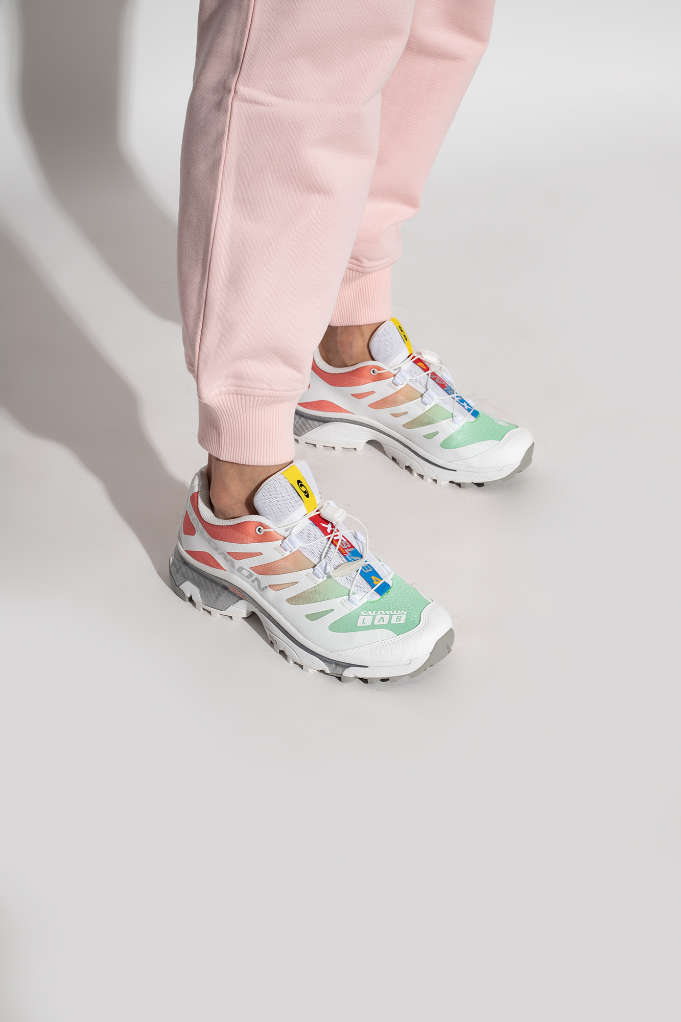 靴 salomon xt-4 og white coral 24cm サロモン SALOMON XT-4 OG スニーカー メンズ シューズ エックス